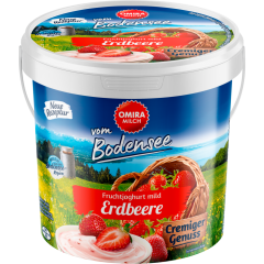 Omira Fruchtjoghurt mild Erdbeere 3,8 % Fett 1 kg 