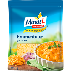 MinusL Laktosefrei Emmentaler 45 % Fett i. Tr. 150 g 