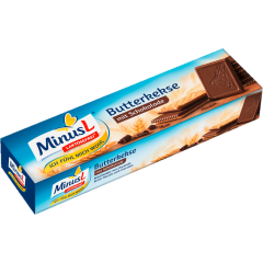 MinusL Butterkekse mit Schokolade 125 g 