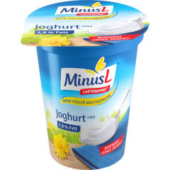 MinusL Laktosefrei Joghurt mild 3,8 % Fett 400 g 