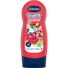 Bübchen Kids Shampoo & Duschgel Himbeerspaß 230 ml 