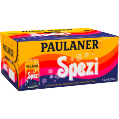 Paulaner-SPEZI Cola-Mix - 12-Pack 12 x 0,33 l 