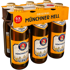Paulaner Münchner Hell - 6-Pack 6 x 0,33 l 