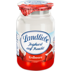 Landliebe Joghurt auf Frucht Erdbeere 3,8% Fett 150 g 