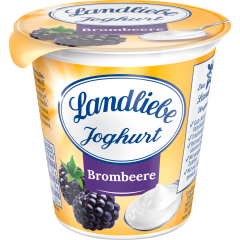 Landliebe Fruchtjoghurt Brombeere 3,8% Fett 150 g 