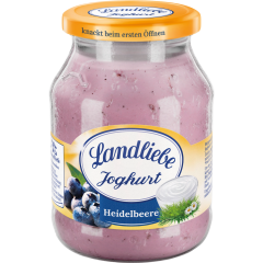 Landliebe Joghurt mit erlesenen Heidelbeere 3,8 % Fett 500 g 