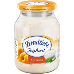 Landliebe Joghurt mit erlesenen Aprikose 3,8 % Fett 500 g 