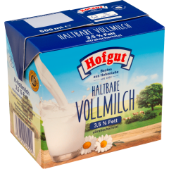 Hofgut H-Vollmilch 3,5 % Fett 0,5 l 