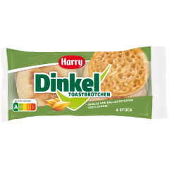 Harry Dinkel Toastbrötchen 4 Stück 
