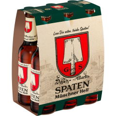 Spaten Münchner Hell - 6-Pack 6 x 0,33 l 