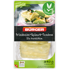 Bürger Frischkäse-Spinat-Taschen 4 x 85 g 