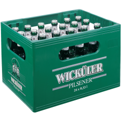 Wicküler Pilsener - Kiste 24 x 0,33 l 