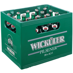 Wicküler Pilsener - Kiste 20 x 0,5 l 