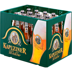 Kapuziner Weißbier Kristall Weizen - Kiste 20 x 0,5 l 