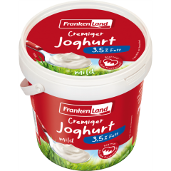 Frankenland Cremiger Joghurt mild 3,5 % Fett 1 kg 