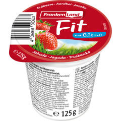 Frankenland Fit H-Fruchtjoghurt Erdbeere 0,1 % Fett 125 g 