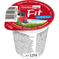 Frankenland Fit H-Fruchtjoghurt Waldfrucht 0,1 % Fett 125 g 