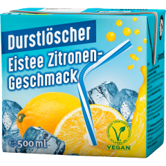 DURSTLÖSCHER EISTEE Zitrone 0,5 l 
