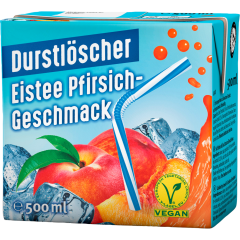 DURSTLÖSCHER Eistee Pfirsich-Geschmack 0,5 l 