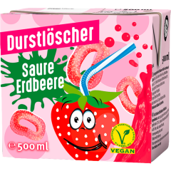 DURSTLÖSCHER Saure Erdbeere 0,5 l 