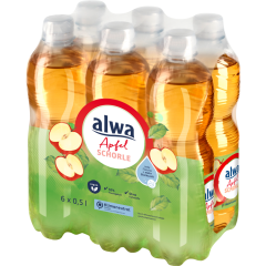 alwa Apfelschorle - 6-Pack 6 x 0,5 l 