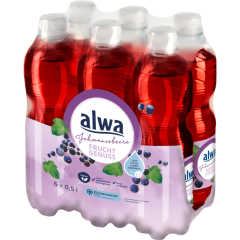 alwa Frucht-Genuss Johannisbeere - 6-Pack 6 x 0,5 l 
