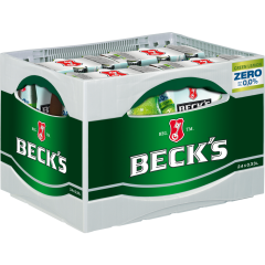 Beck's Green Lemon ZERO - Kiste 4 x 6 x 0,33 l 