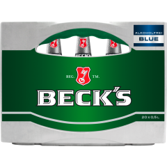 Beck's Blue Alkoholfrei - Kiste 20 x 0,5 l 