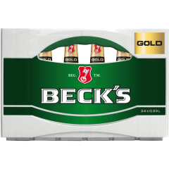Beck's Gold - Kiste 24 x 0,33 l 