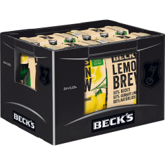 Beck's Lemon Brew - Kiste 4 x 6 x 0,33 l 