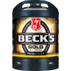 Beck's Gold Perfect Draft - Fass 6 l 