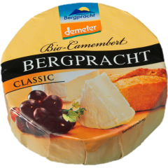 Bergpracht Demeter Camembert Classic 50 % Fett i. Tr. 125 g 