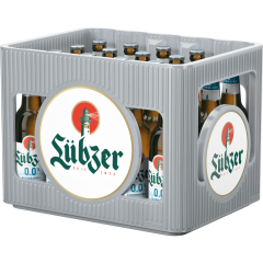 Lübzer Premium Pils alkoholfrei 0,0 % - Kiste 20 x 0,5 l 