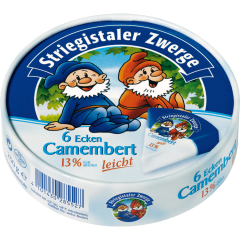 Striegistaler Zwerge Camembert leicht 13 % Fett absolut 250 g 
