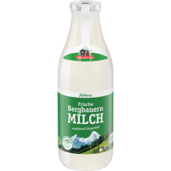 Berchtesgadener Land Frische Bergbauern Milch fettarm 1,5 % Fett 1 l 