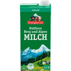 Berchtesgadener Land Haltbare Bergbauern Milch 3,5 % Fett 1 l 