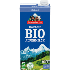 Berchtesgadener Land Bio Haltbare Alpenmilch 3,5 % Fett 1 l 