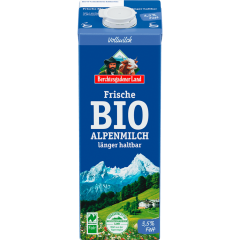 Berchtesgadener Land Bio Frische Alpenmilch länger haltbar 3,5 % Fett 1 l 