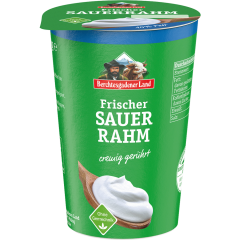 Berchtesgadener Land Frischer Sauerrahm 10 % Fett 200 g 