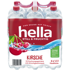 hella Still & Fruchtig Kirsche - 6-Pack 6 x 1,5 l 