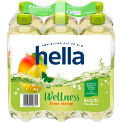 hella Wellness Birne-Mango - 6-Pack 6 x 0,75 l 