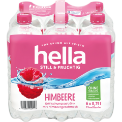 hella Still & Fruchtig Himbeere - 6-Pack 6 x 0,75 l 