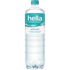 hella Mineralwasser Medium 1 l 