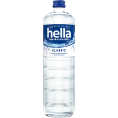 hella Mineralwasser Classic 0,7 l 