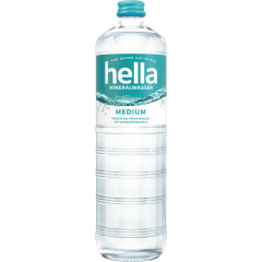 hella Mineralwasser Medium 0,7 l 