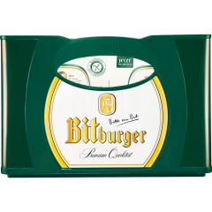 Bitburger Helles Lagerbier Glutenfrei - Kiste 4 x 6 x 0,33 l 