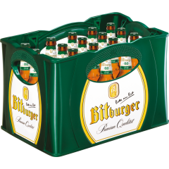 Bitburger 0,0 % Herb Pils alkoholfrei - Kiste 20 x 0,5 l 