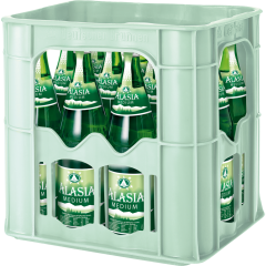Alasia Mineralwasser Medium - Kiste 12 x 0,75 l 