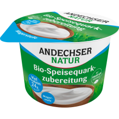 Andechser Natur Bio Speisequarkzubereitung 0 % Fett 250 g 