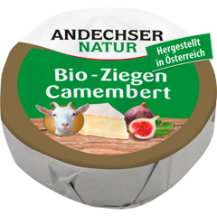 Andechser Natur Bio Ziegencamembert 50 % Fett i. Tr. 100 g 